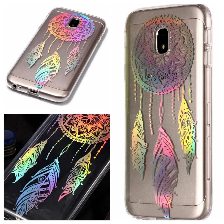 Чехол для Samsung Galaxy J3, J5, J7 года S9 S8 S7 S6 край S4 S3 A8 плюс A320 лазерный блестящий чехол Мягкий силиконовый чехол для телефона с P01Z