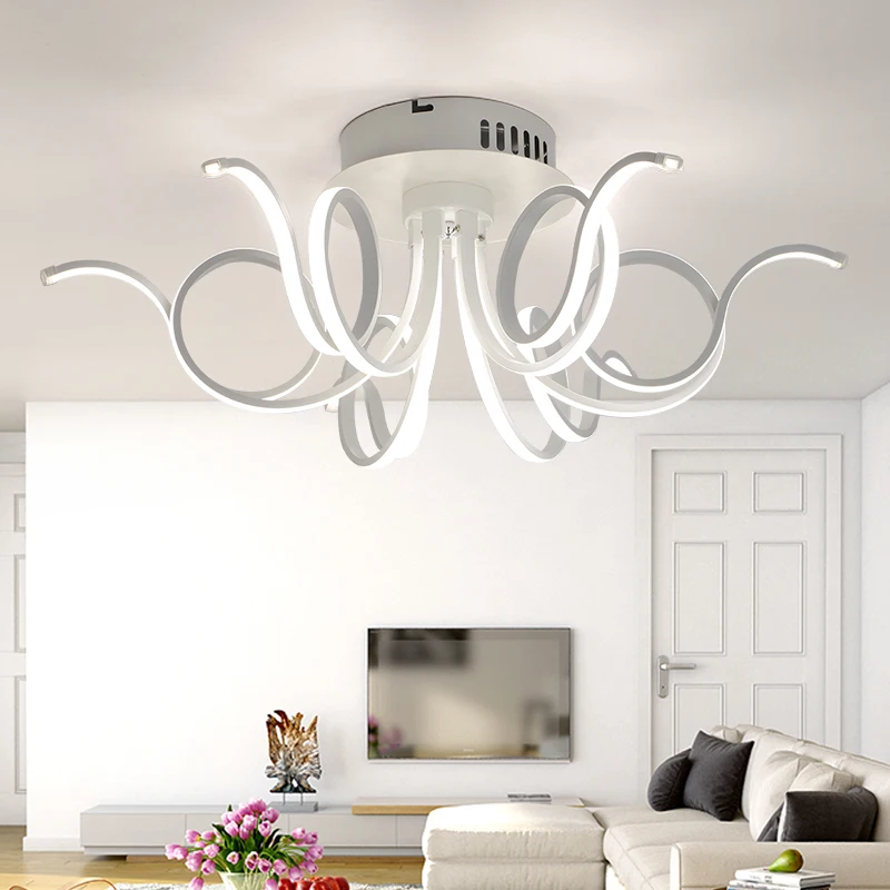 modern led ceiling Lights acrylic plafonnier Luminarias Abajur lamparas de techo for bedroom living room lighting lamp | Лампы и