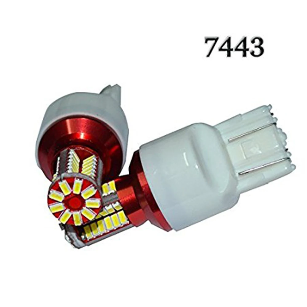 Светодиодная лампа заднего хода YSY 10X T20 7440 7443 P21W Canbus 57 SMD 3014|p21w canbus|t20 7440reverse bulb |
