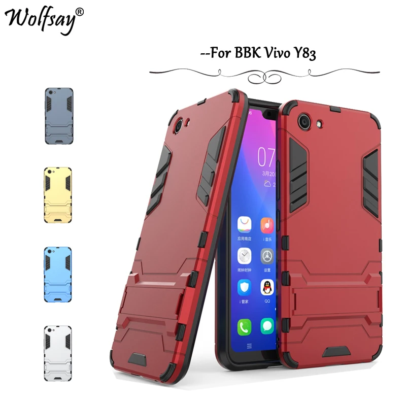 

Чехол wolfsay для Vivo Y83, роскошный тонкий резиновый чехол для телефона Vivo Y83, силиконовый чехол для BBK Vivo Y83, Fundas
