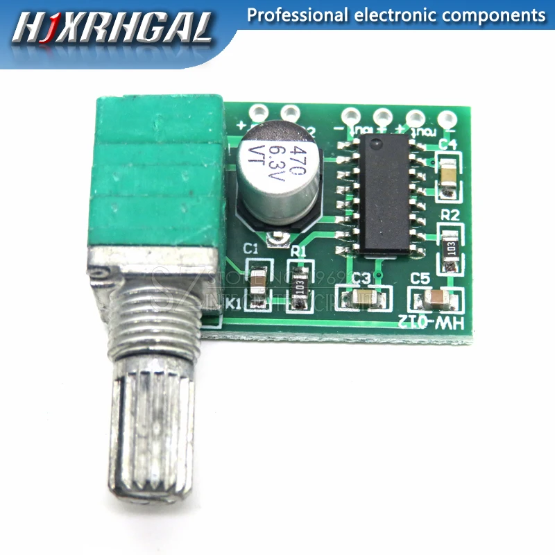 5 шт. мини PAM8403 DC В 2 канала USB цифровой аудио усилитель плата модуль 2*3 Вт регулятор