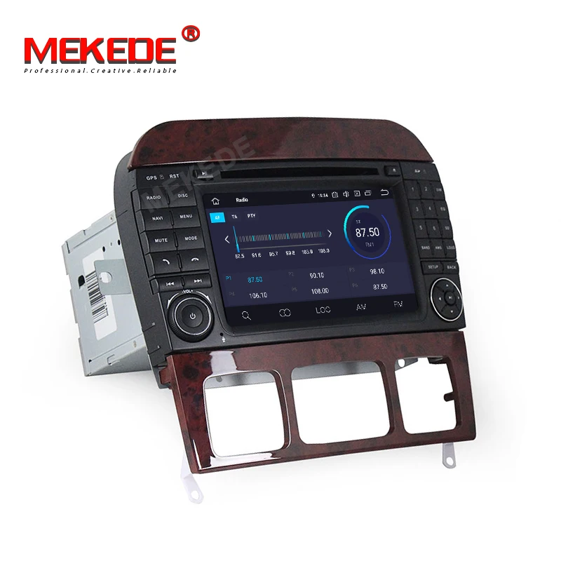 MEKEDE IPS DSP 2Din 7 'ɺndroid 9 0 автомобильный dvd-плеер для Mercedes Benz S-Class W220 W215 S280 S320 S350 S400