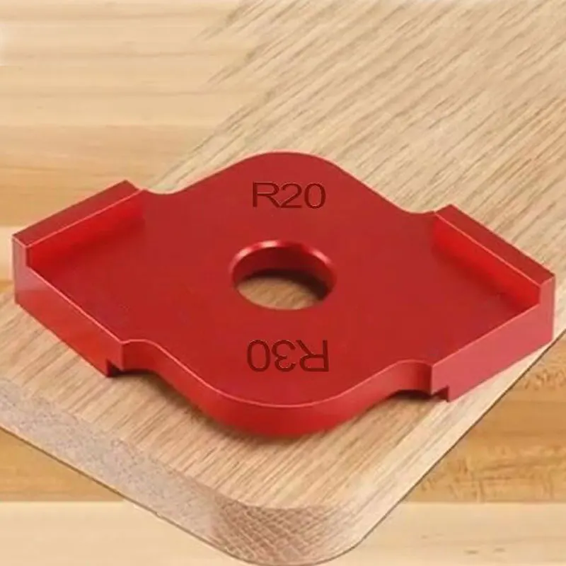 2 шт. круглый станок для обрезки деревообрабатывающее филе R угол шаблон арки