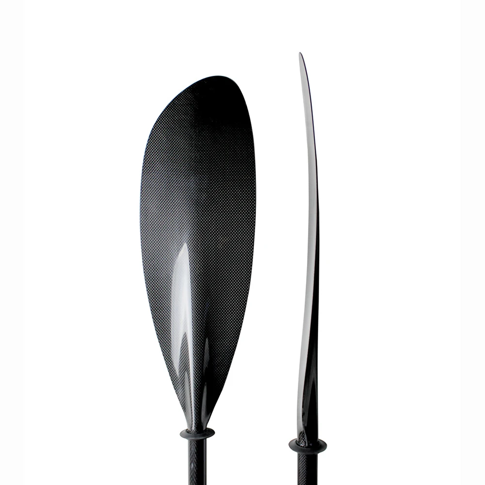Hot Sales carbon sea Kayak Paddle With Aluminium Adjustor And Oval Shaft 10cm length adjustment and Free bag-Q02 | Спорт и