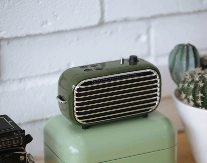 Bluetooth динамик LOFREE воспроизведение травы FM радио портативный беспроводной