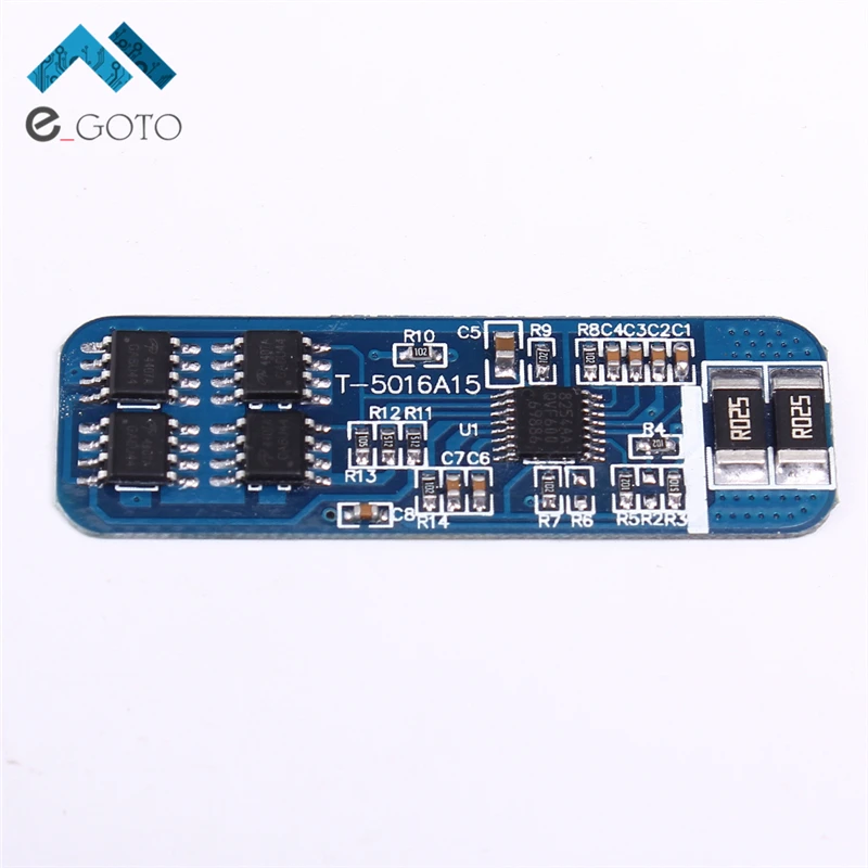 4S 8A 12.8V 18650 Lithium Iron Phosphate Battery Protection Board 50x16x2.6mm | Электронные компоненты и