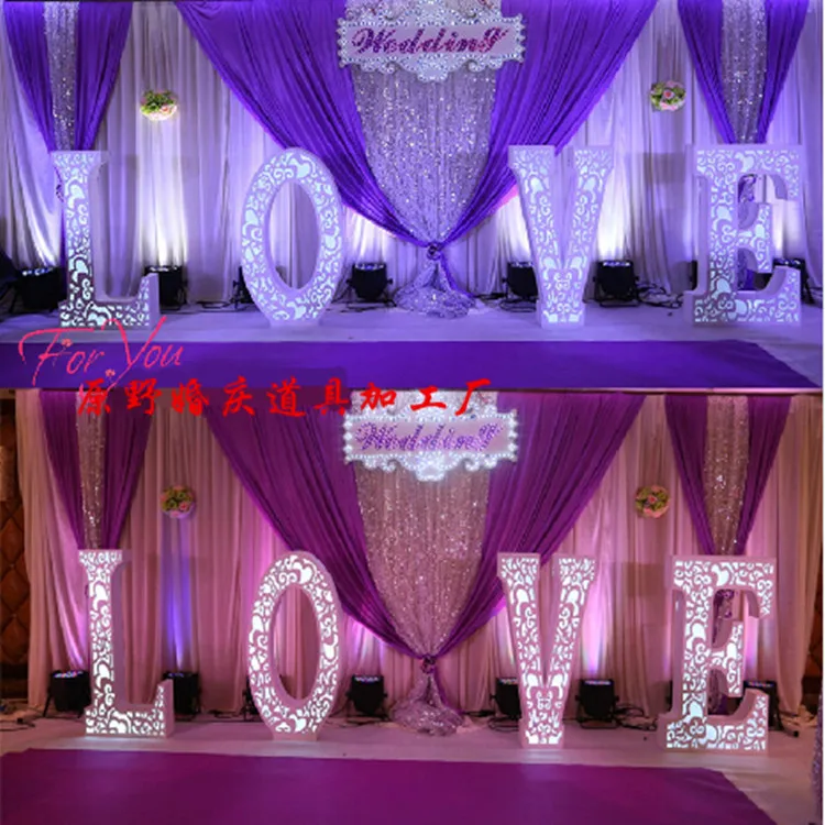 

romantic New Design Wedding Backdrop \ Stage Curtain 3M*6M