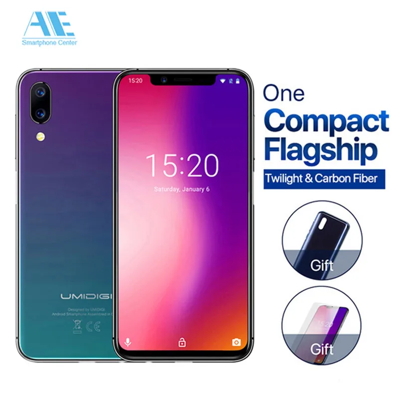 UMIDIGI One 5 99 &quotполный дисплей глобальная версия Helio P23 Восьмиядерный 4 Гб + 32 ГБ