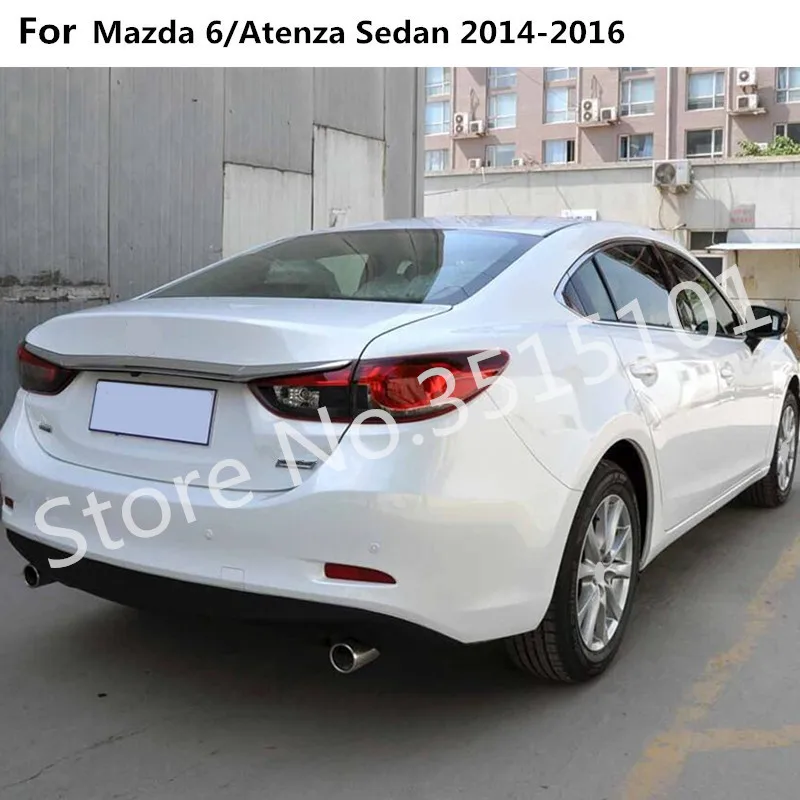 

Car Stick ABS Matte Middle Front Shift Stall Paddle Cup Lamp Frame Trim 1pcs For Mazda 6/Atenza Sedan 2014 2015 2016 2017 2018