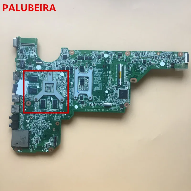 PALUBEIRA 680569-001 680569-501 Материнская плата для ноутбука hp G4-2000 G6-2000 с полностью протестирована DA0R33MB6E0