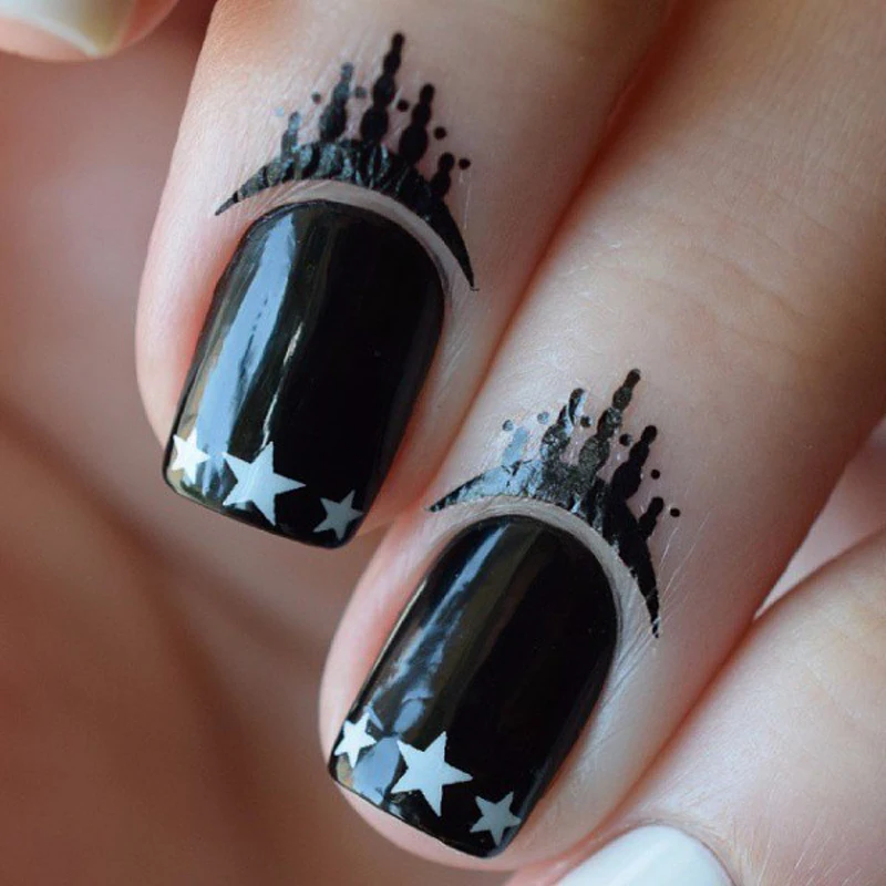 Новая модная Татуировка для кутикулы рандомная переводка временная наклейка