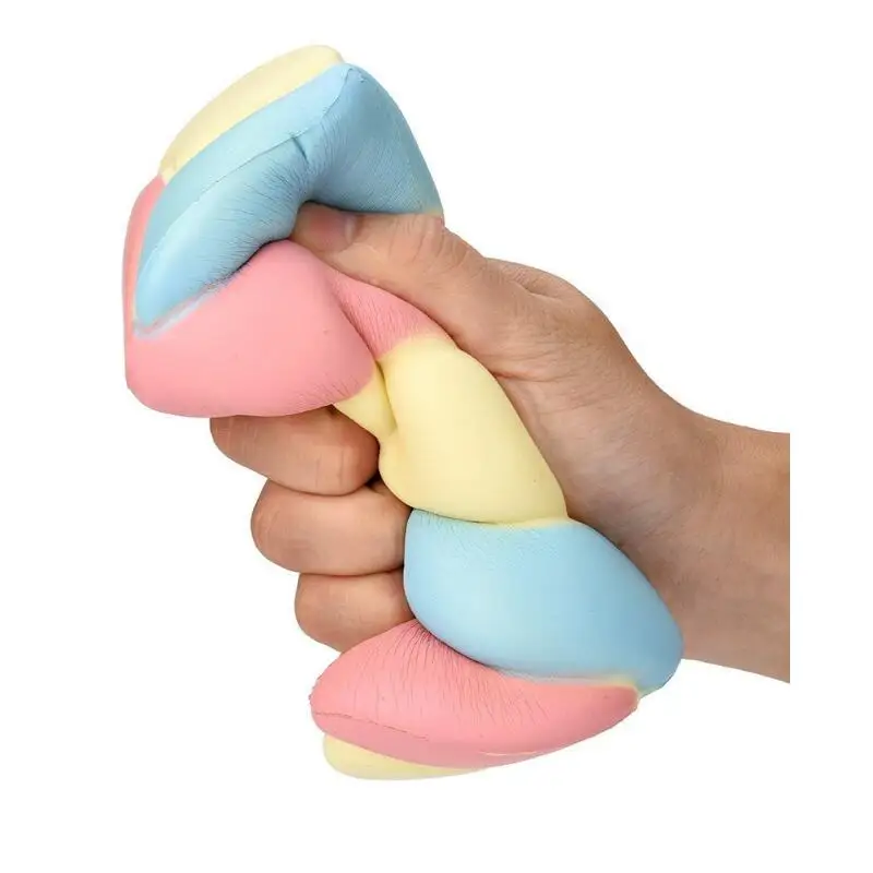 Ливе Jumbo большой мягкими Радуга Зефир Kawaii Мягкий хлопок конфеты игрушки Squishies