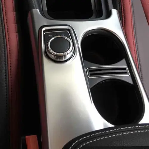 1 шт. подстаканник рамки декор отделка для Mercedes Benz A GLA CLA класс автомобильные