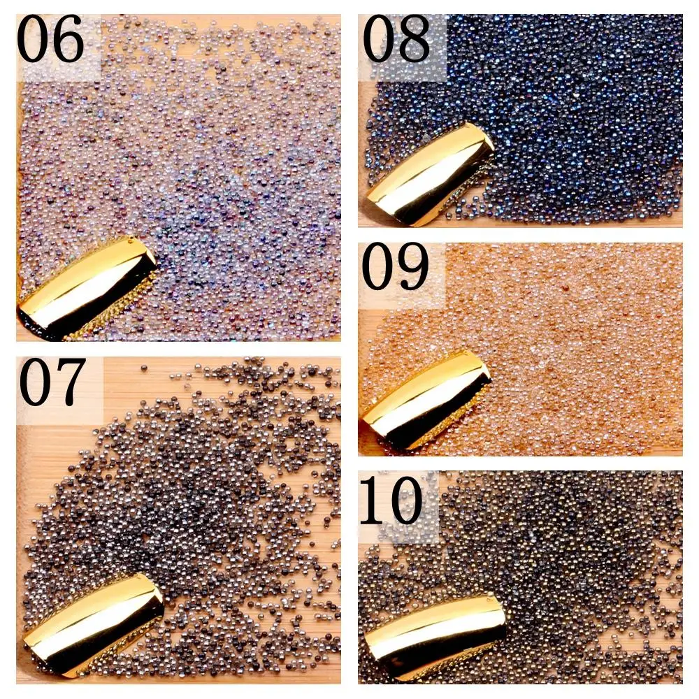 50g Elf Beads Gem Circle Rhinestone Crystal 3D Nail Art Charm Glass Caviar Tiny DIY Sparkly Decoration Mini Elves | Дом и сад