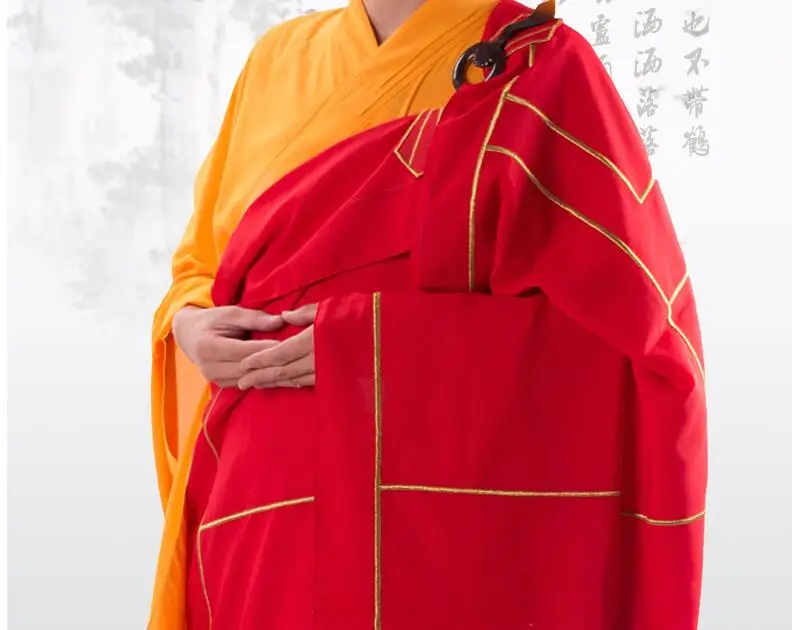 Одеяния буддийских монахов дзен cassock монах груша халат для медитации