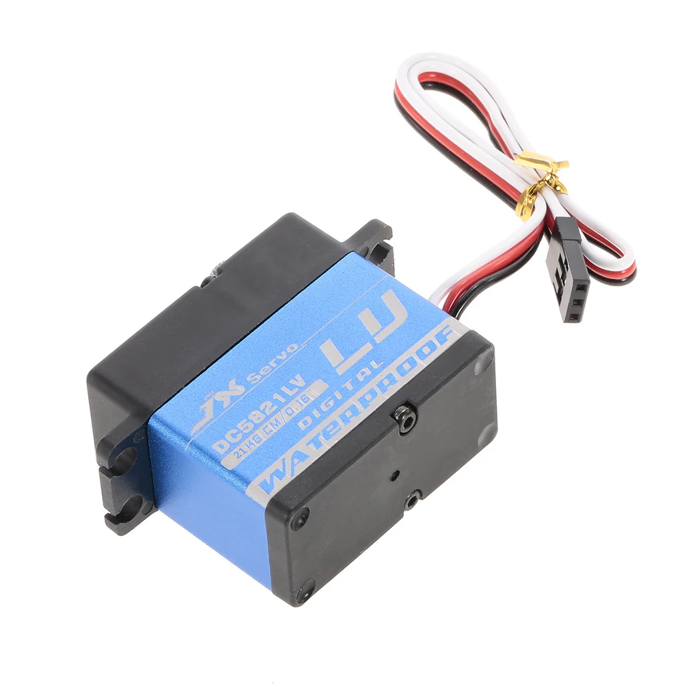 JX DC5821LV 21 кг большой крутящий момент цифровой металлический сервопривод для