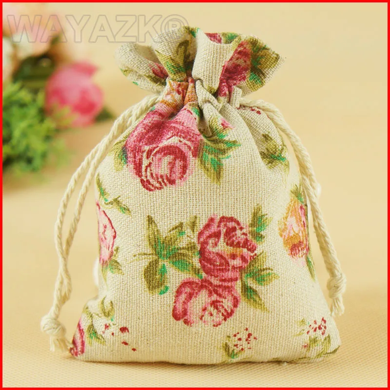 (100pcs/lot ) Wholesale fabric gift bag
