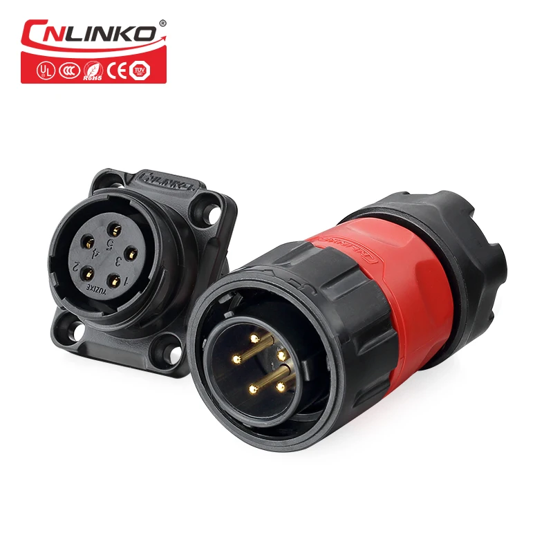 Cnlinko 2pin 3pin 4pin 5pin 7pin 9pin 12pin Электрический Водонепроницаемый Циркулярный IP67 разъем автомобильного разъема питания светодиодный освещение