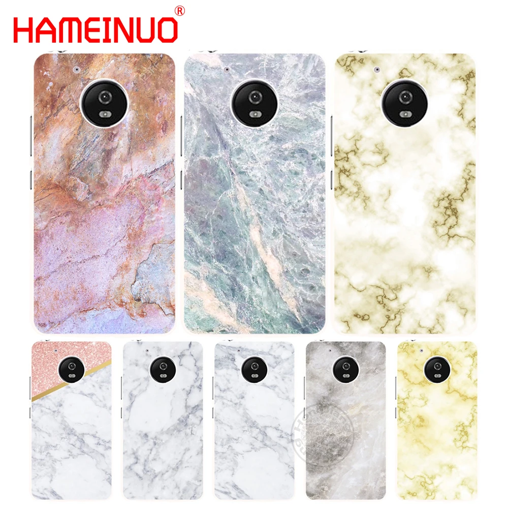 HAMEINUO новейший модный мраморный чехол для Motorola moto G6 G5 G5S G4 PLAY PLUS ZUK Z2 pro|case cover|cover