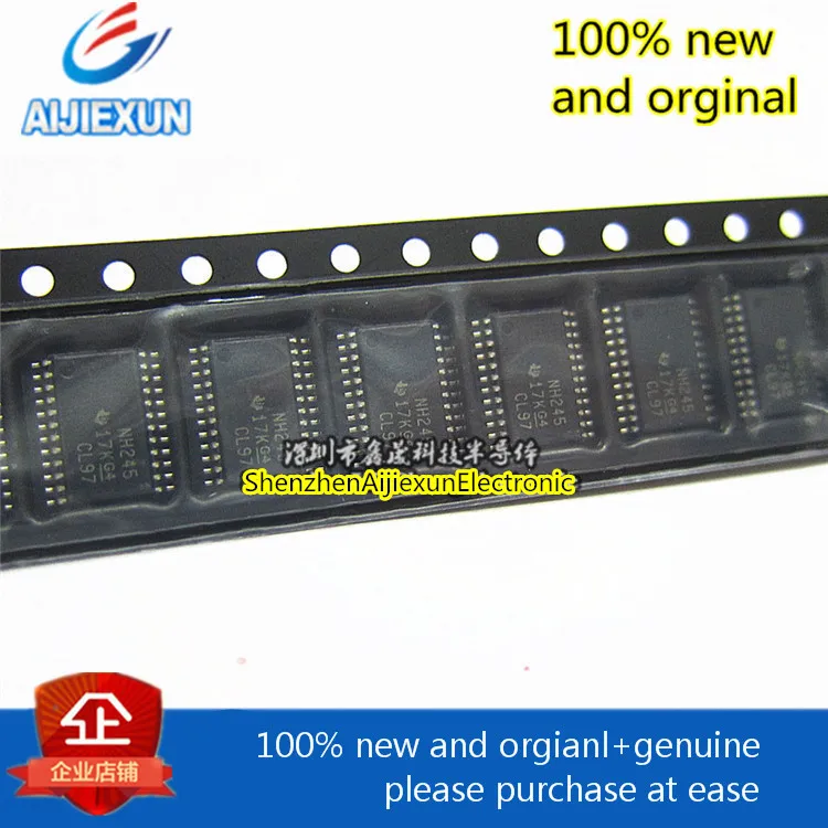 10 шт. 100% новый и оригинальный SN74LVC8T245PWR Шелковый экран NH245 TSSOP-24 8-BIT DUAL-SUPPLY BUS