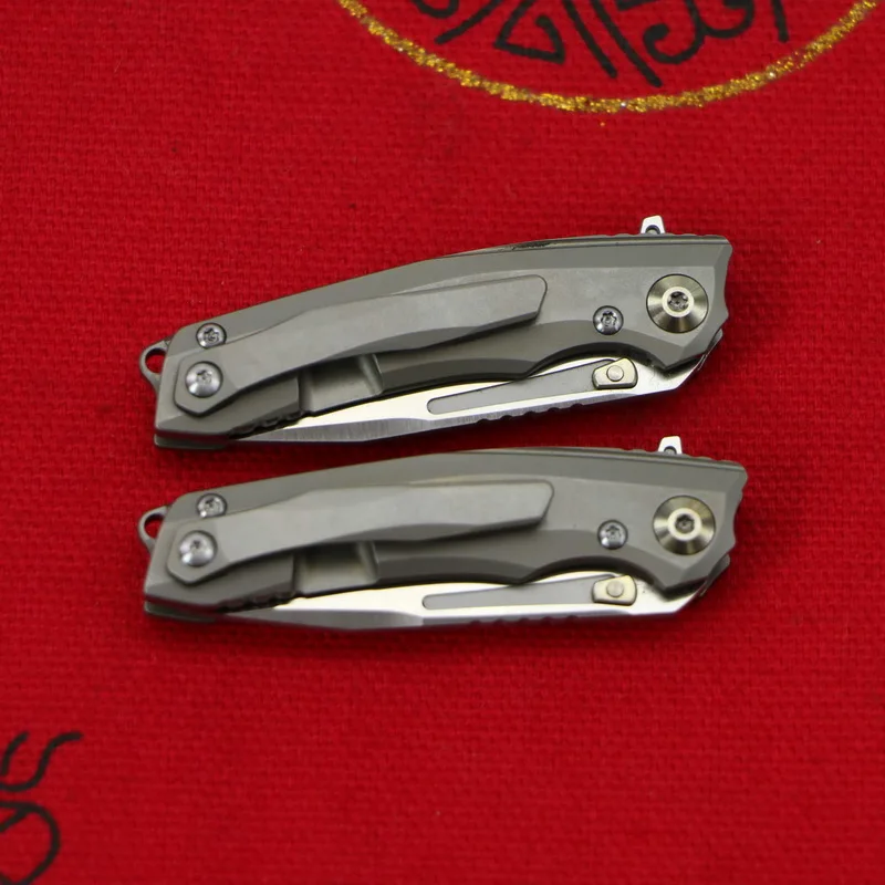 Мини Складной нож Кевин Джон Веном питон складной Лезвие m390 Титан + Цирконий