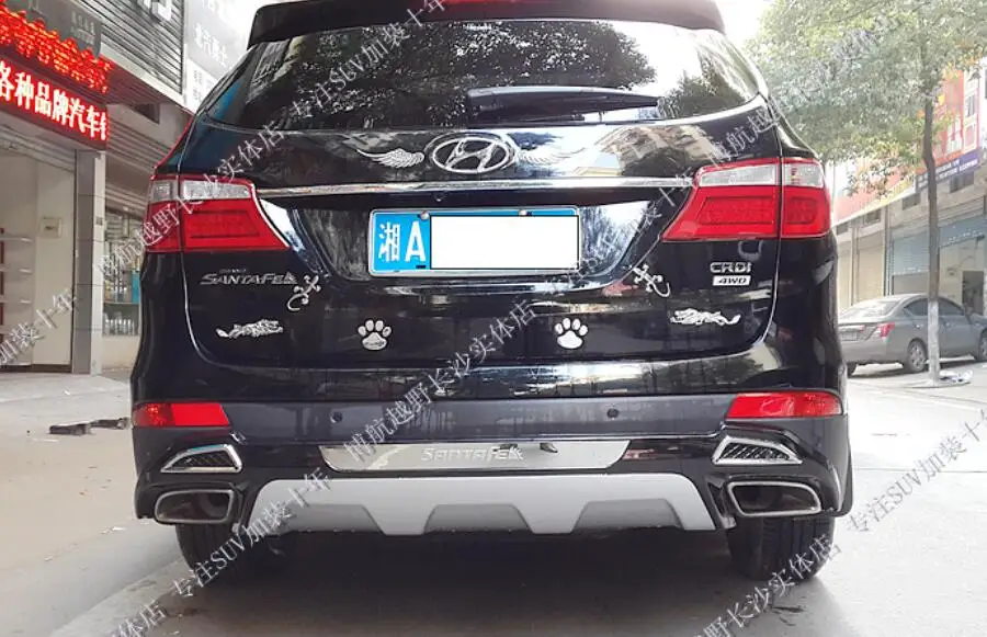 Передние и задние бамперы из АБС пластика для Hyundai Grand Santa Fe 2013.2014.2015.2016|rear bumper car|car