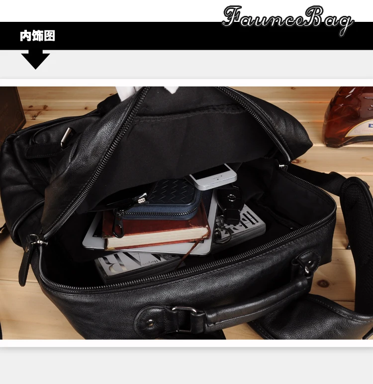 X Online Лидер продаж высококачественный мужской кожаный рюкзак мужские