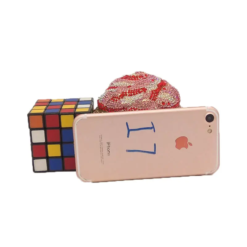 Boutique De FGG, Женский мини клатч, вечерняя сумочка, хрустальный свадебный кошелек и сумочка, свадебные вечерние сумочки с бриллиантами