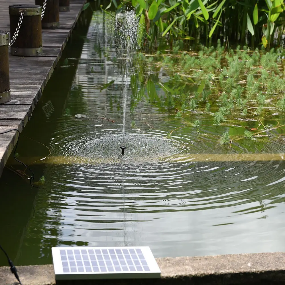 

Water Pump Panel Kit Pool Solar Fountain Waterscape Floating Fountain Garden Pond Watering Submersible Pumps