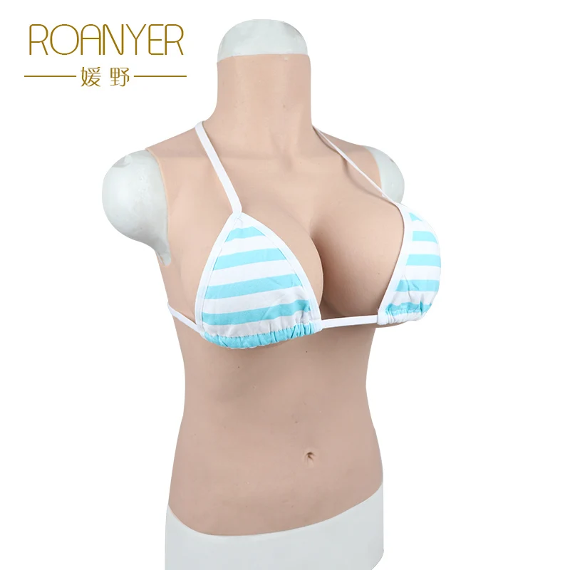 Roanyer Трансвестит съемные соски силиконовые искусственные груди для
