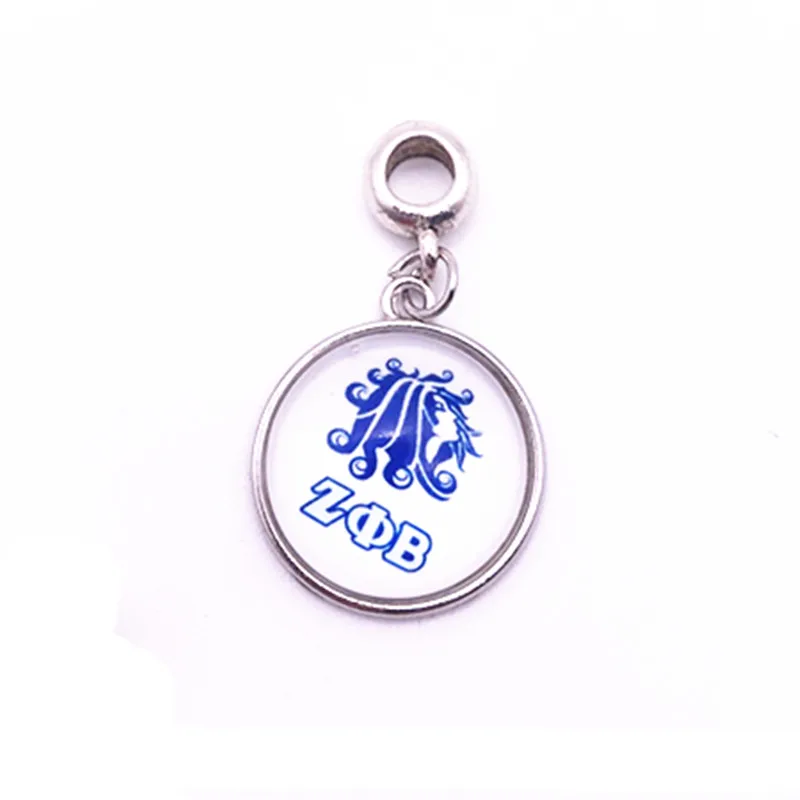 Zeta Phi Beta Sorority 18 мм Стеклянные Подвески медальон «сделай сам» браслет& ожерелье& брелок аксессуары ювелирные изделия 20 шт./партия