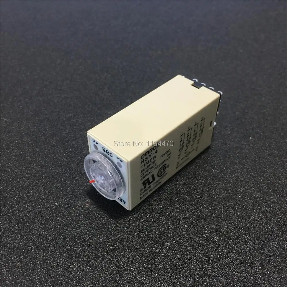 

10pcs H3Y-4 H3Y Power On Delay Timer AC 220V 5s 10s 30s 60s sec 220VAC 0-5/10/30/60s seconds Time Relay 4PDT 14 Pins 4NO 4NC