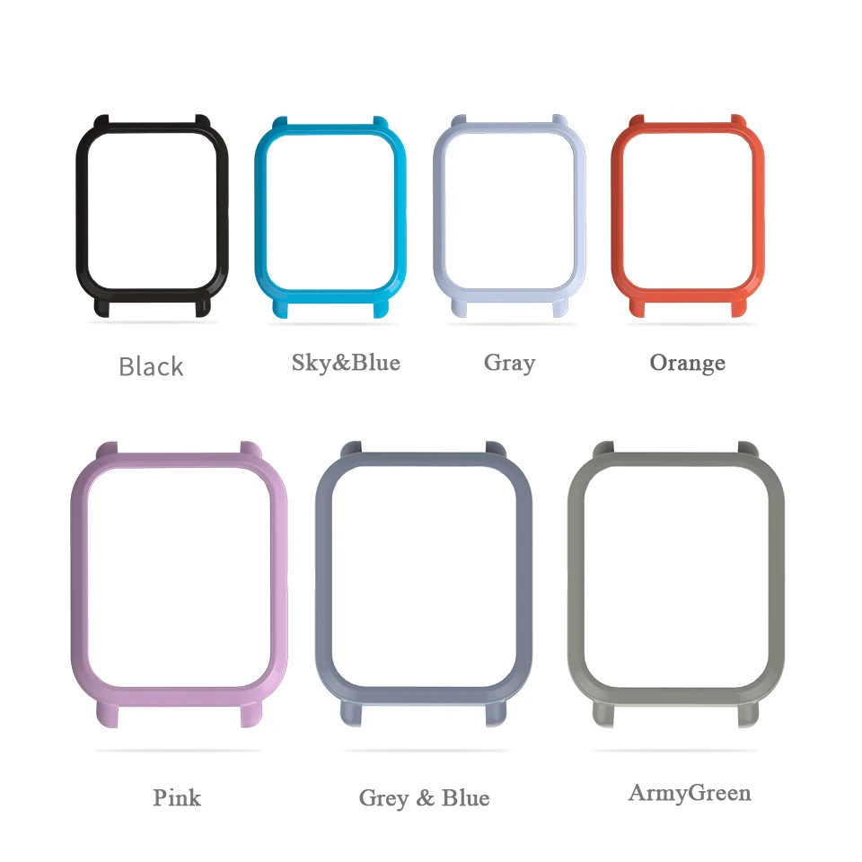 Ремешок для Amazfit Bip защитный чехол Huami браслеты аксессуары силиконовый ПК - купить