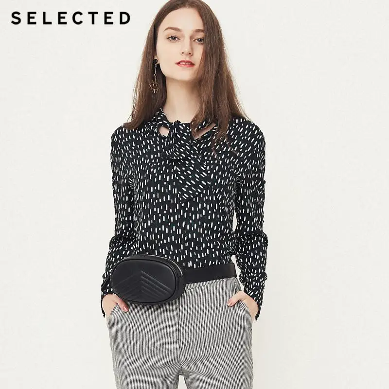 Отборные Женские топы с вырезами и длинными рукавами на шнуровке v-образным