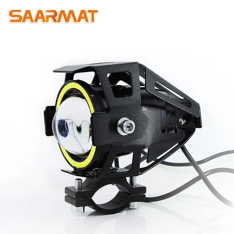 

1 Piece Led Strobe motorcycle /Motorbike headlight external auxiliary lamp Hi/Lo beam Driving fog DRL lights 12V For Suzuki