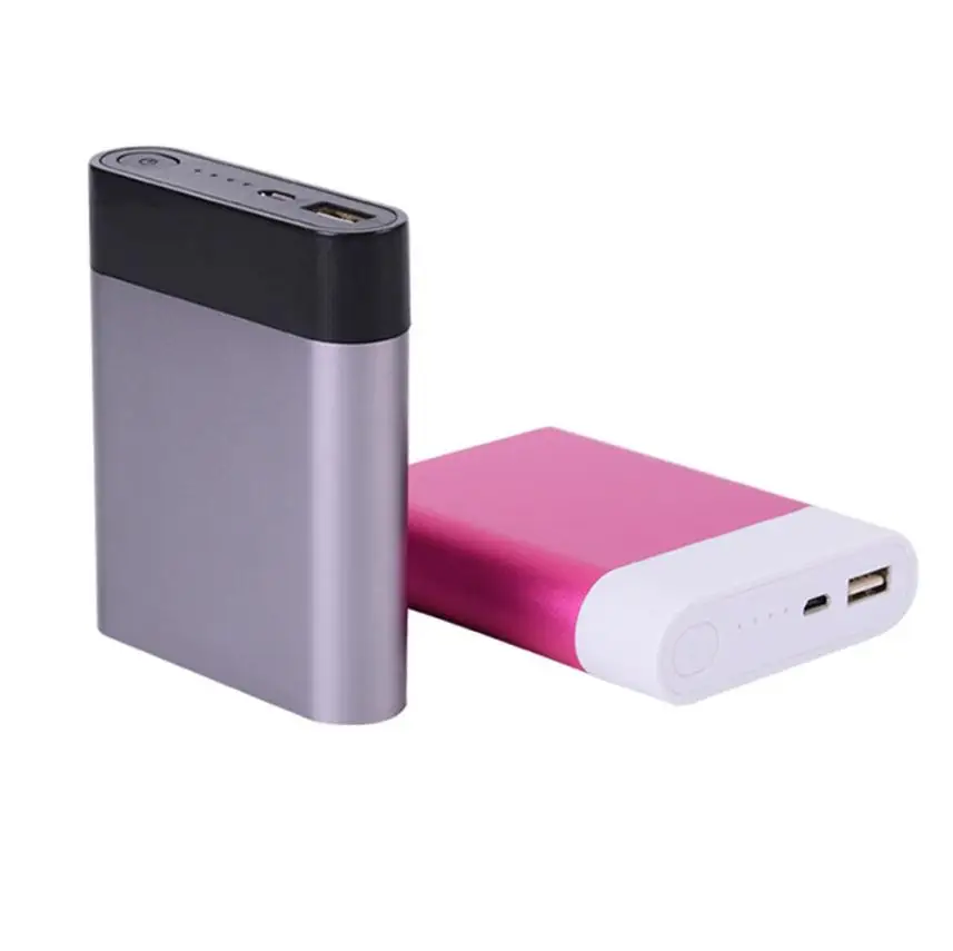 2.1A 4 USB LED Power Bank Case 6x18650 зарядное устройство DIY Box Kit для телефона New Jan 24|kit kits|kit diykit led