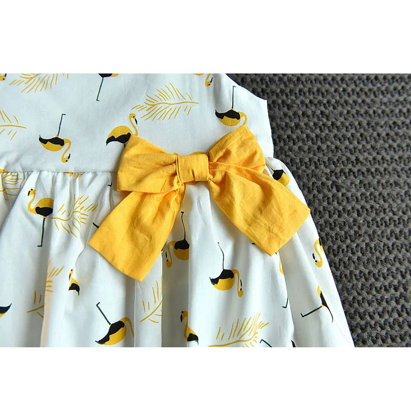 Летние платья для девочек LOVE DD &amp MM новинка детская одежда милые летающие рукава