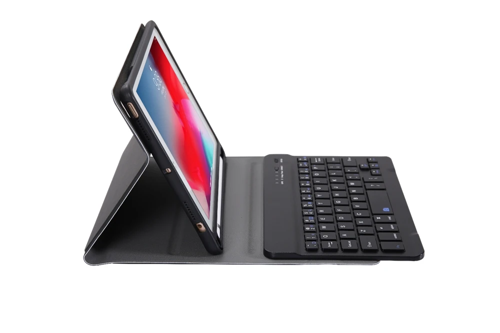 Для Apple iPad mini 5 A2124 A2125 A2126 A2133 Bluetooth клавиатура чехол из искусственной кожи съемная подставка планшет защитный чехол
