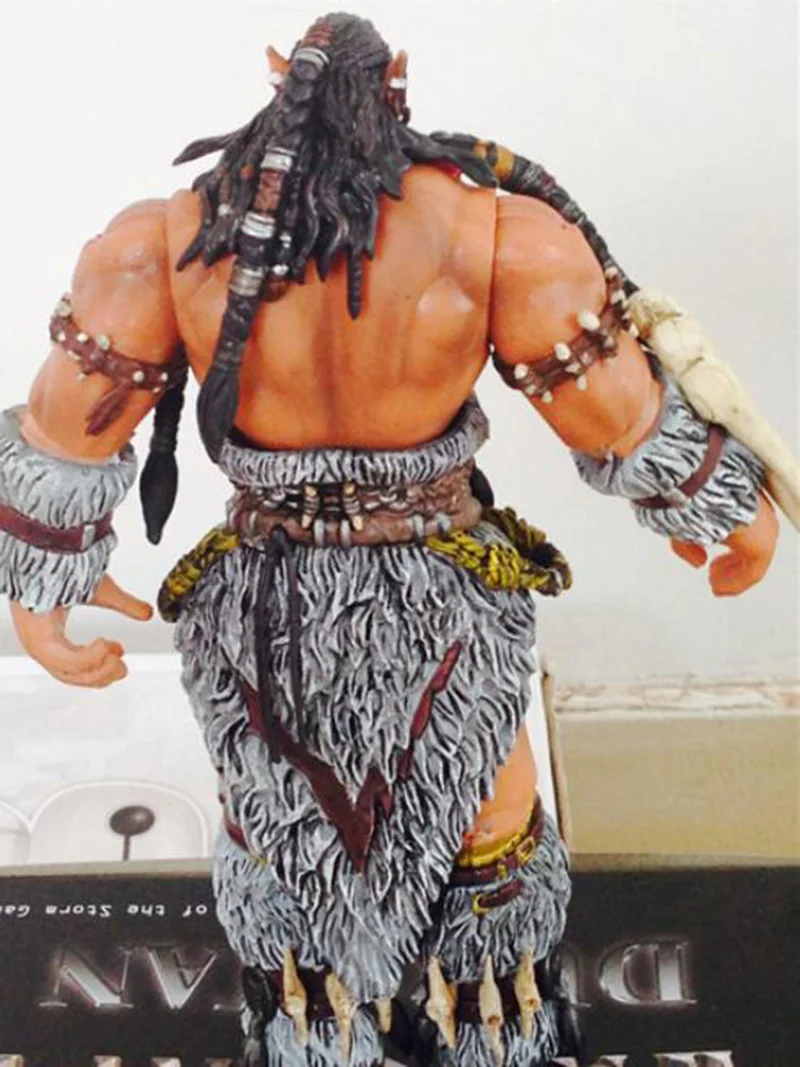 22 см игрушки DC7 WOW Durotan Orgrim Union Horde Frostwolf Clan ccique ПВХ фигурка модель дети подарок на
