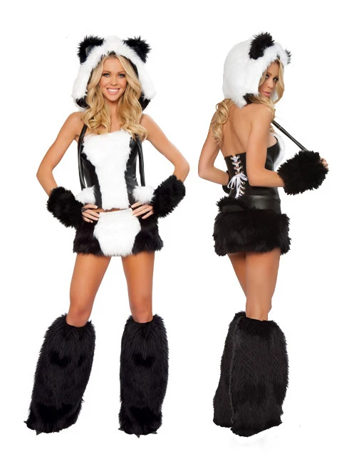 

Deguisement Halloween Sexy Costumes For Women Animal Cosplay Stage Ropa Catwomen Fantasias Femininas Mini Skirt New ArrivalT1439