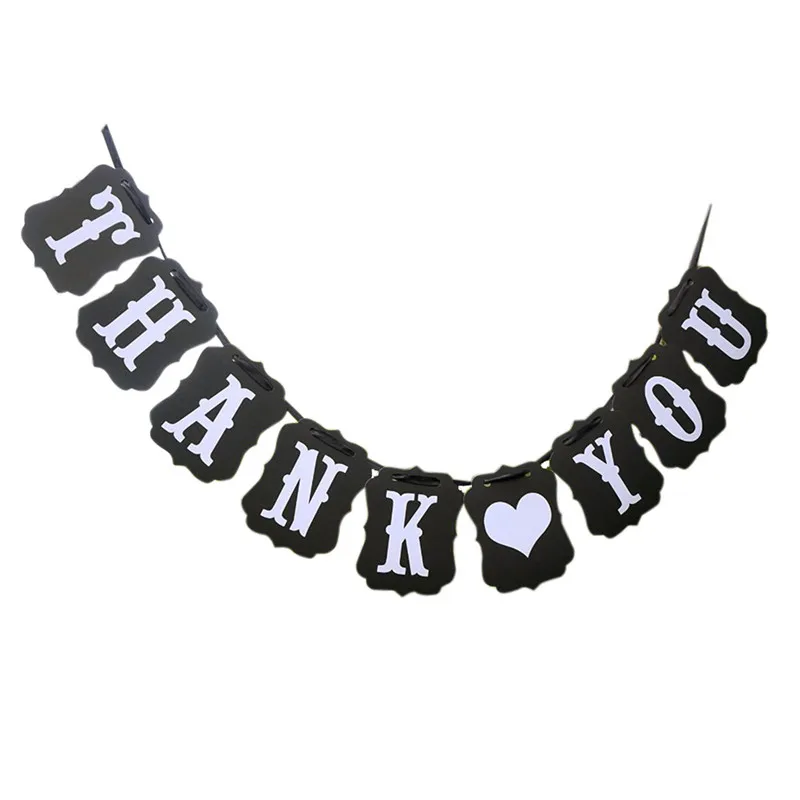 BESTOYARD благодарим вас бумажные баннеры для свадебной вечеринки|gift gifts|gift favorgift supplies