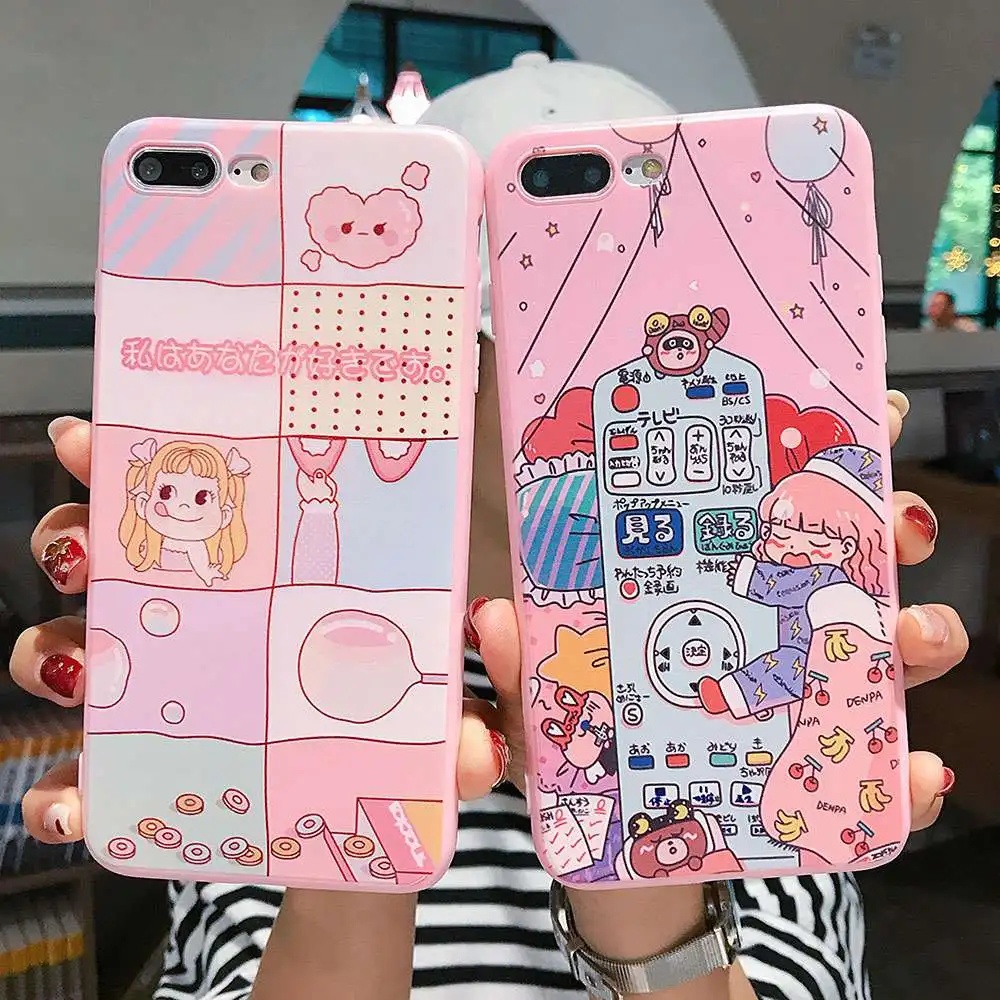Глянцевые Чехлы VR VAVA из мягкого ТПУ для iPhone 7 Plus X XS XR Xs Max 8 простые чехлы с