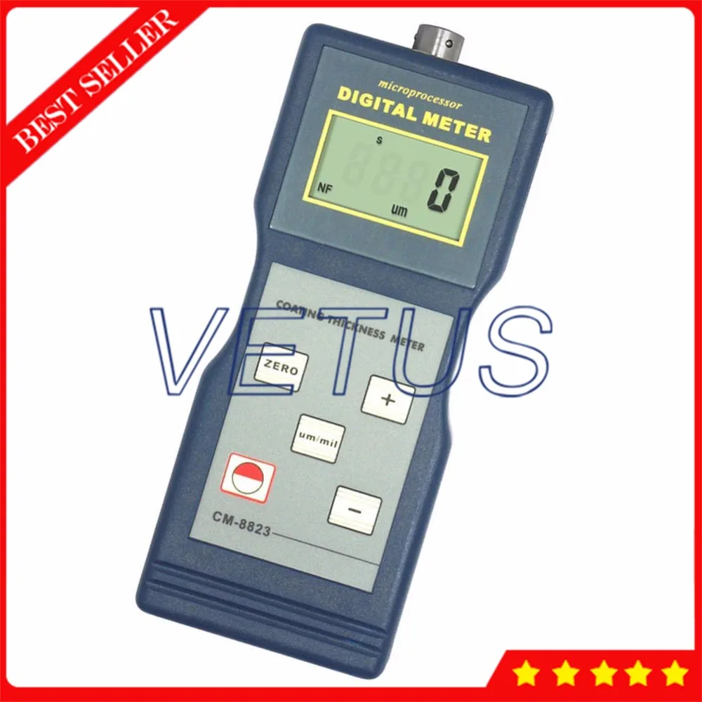 NF Type Paint Coating Thickness Gauge with CM-8823 varnish enamel plastic thickness measurement meter Eddy Current Principle | Инструменты
