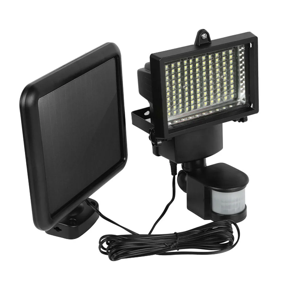 100 светодиодный датчик движения на солнечной батарее b светильник s настенный