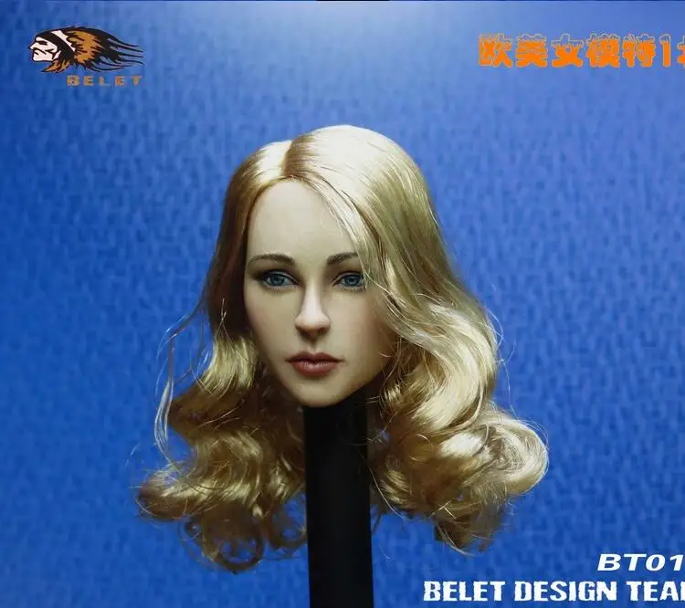 Популярные Фигурки игрушек BELET BT017 1/6 Euramerican женские модели headplay на заказ | Игрушки