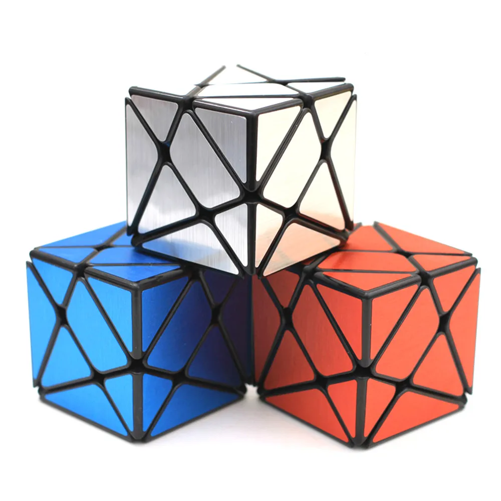 Yongjun YJ 3x3 зеркальный куб головоломка Новинка Серебряный/синий/красный скоростной зеркальный блок волшебный куб Развивающие игрушки подарки для взрослых