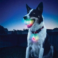 waterproof pet dog toy rubber ball led light glow fetch play puppy pitbull pet supplies pet supplies training chew ball