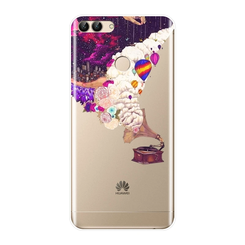 Чехол для телефона Huawei P9 Lite Mini силиконовый мягкий чехол P8 P10 P20 Pro Plus 2017 P