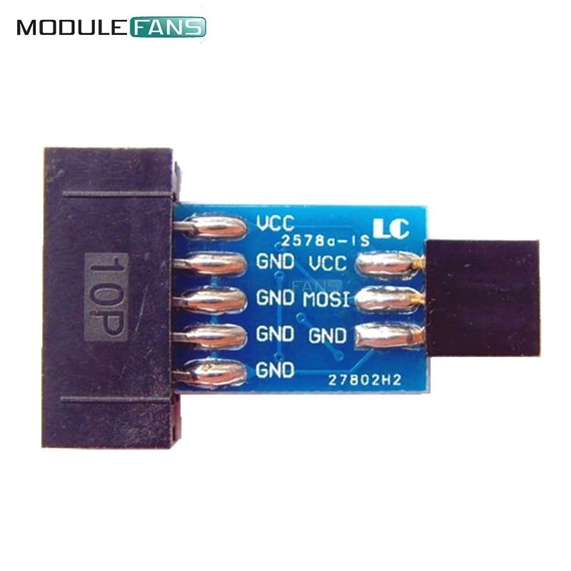 5 шт. 10Pin для 6PiN конвертировать в Стандартный 10 контактов 6 контактов) плата