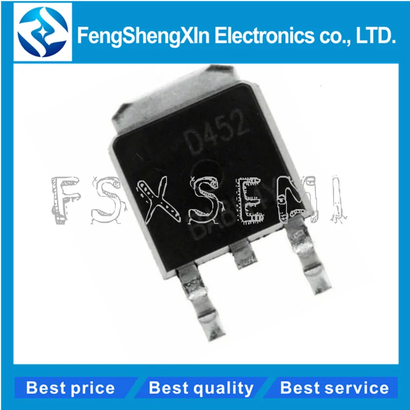 10 шт./лот AOD452 D452 55A/25V TO 252 Транзистор мощности|Интегральные схемы| |